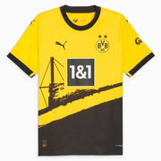 Puma 2023-24 Borussia Dortmund Men's Authentic Match Home Jersey (Front)