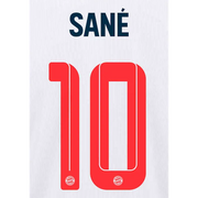 Bayern Munich 2021/22 Third Sane #10 Jersey Name Set (Main)