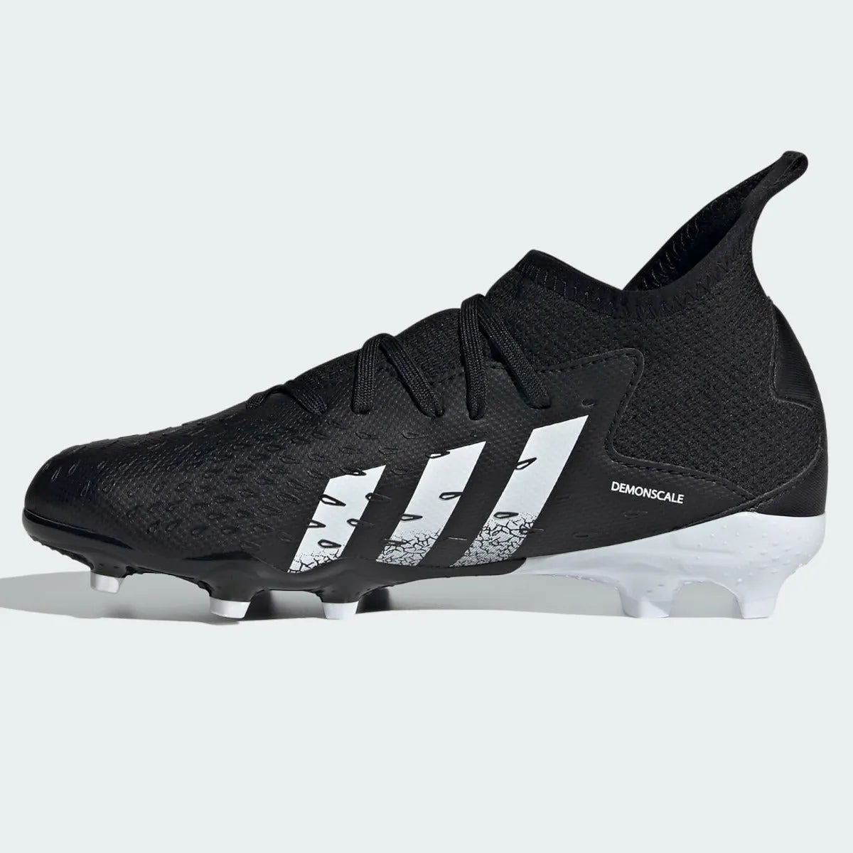 Adidas JR Predator Freak .3 FG - Black-White (Side 2)