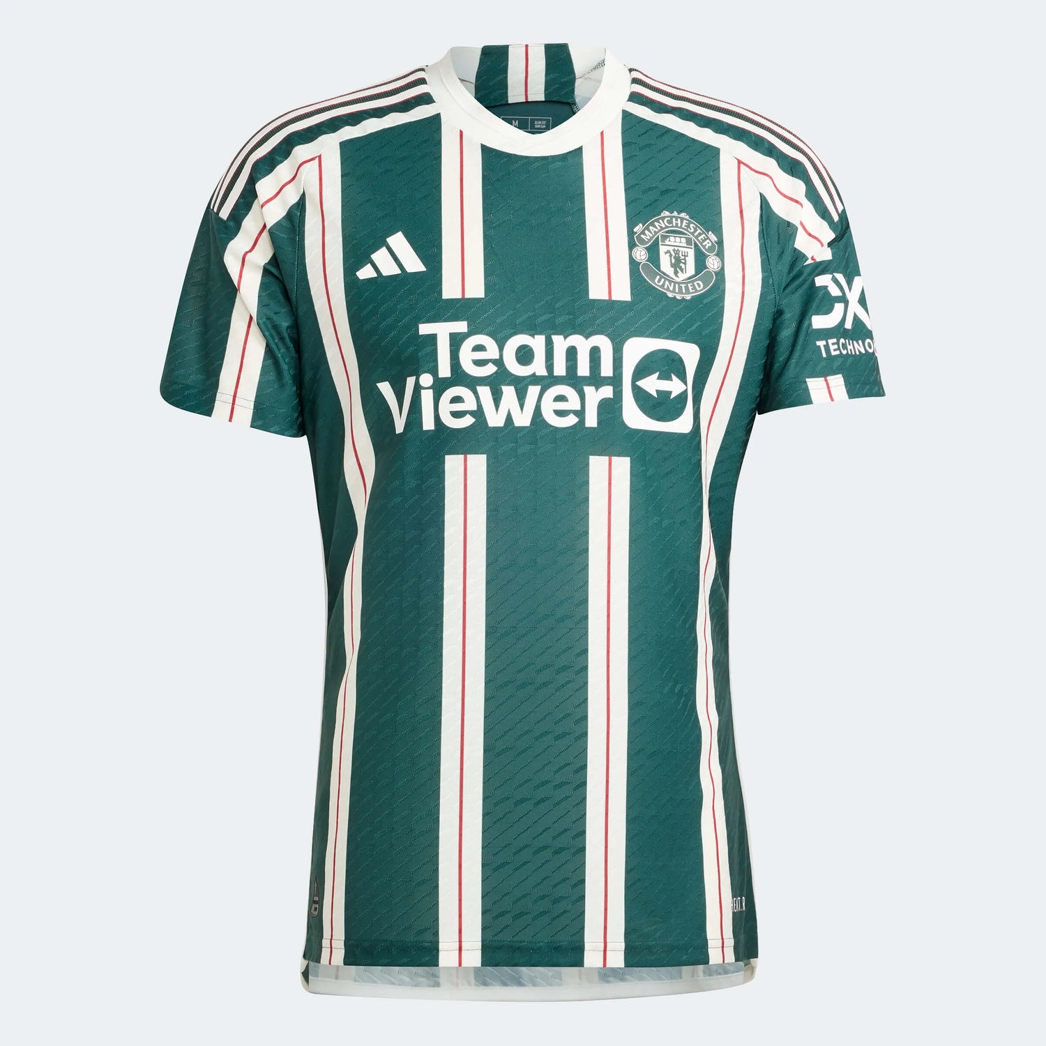 adidas 2023-24 Manchester United Men's Authentic Away Jersey (Front)
