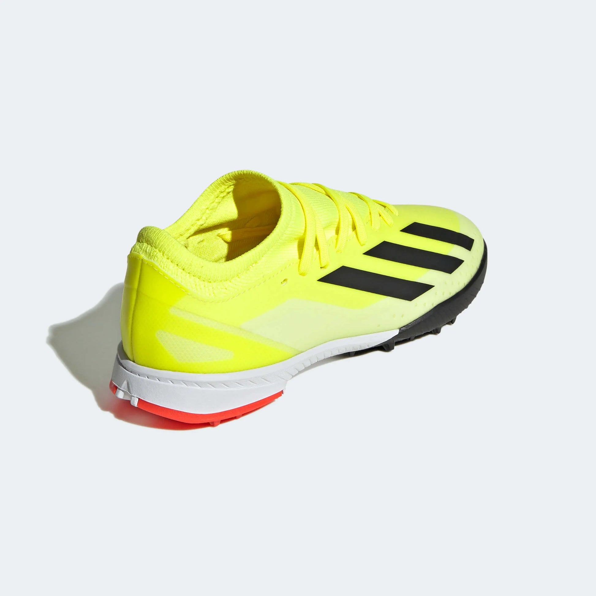 adidas JR X Crazyfast League Turf - Solar Energy Pack (SP24) (Lateral - Back)