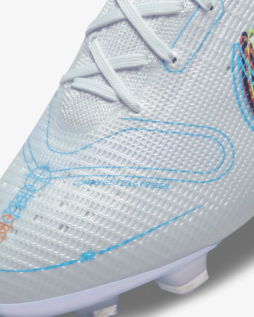 Nike Mercurial Vapor 14 Elite FG - Grey-Blackened Blue (Detail 2)