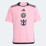 adidas 2024-25 Inter Miami Youth Stadium Home Jersey (Front)