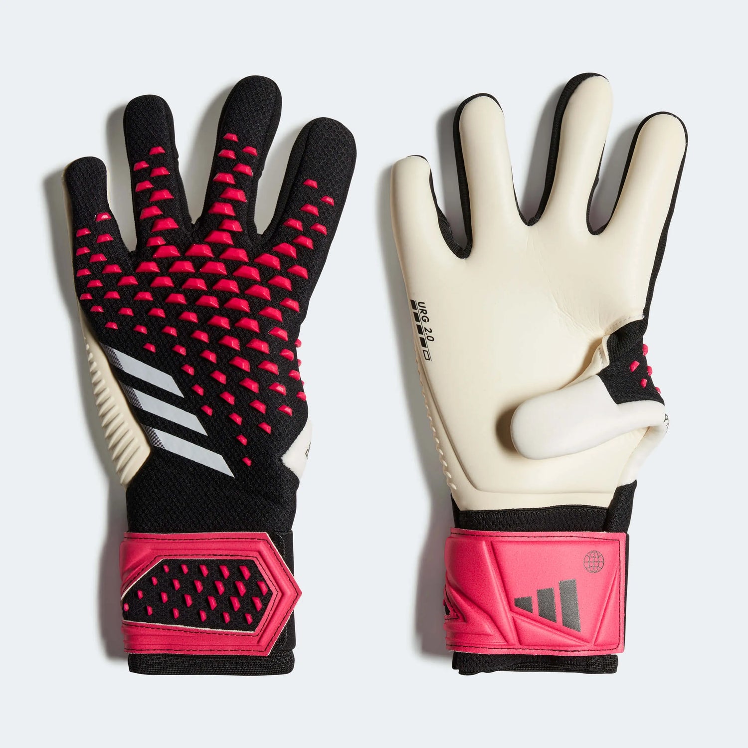 adidas Youth Predator GL Pro J - Black - White - Pink (Set)