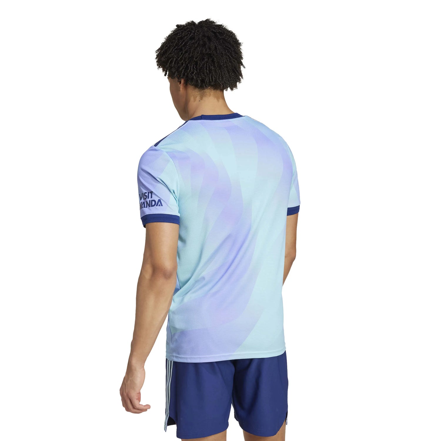 adidas 2024-25 Arsenal Men's Authentic Third Jersey (Model - Back)