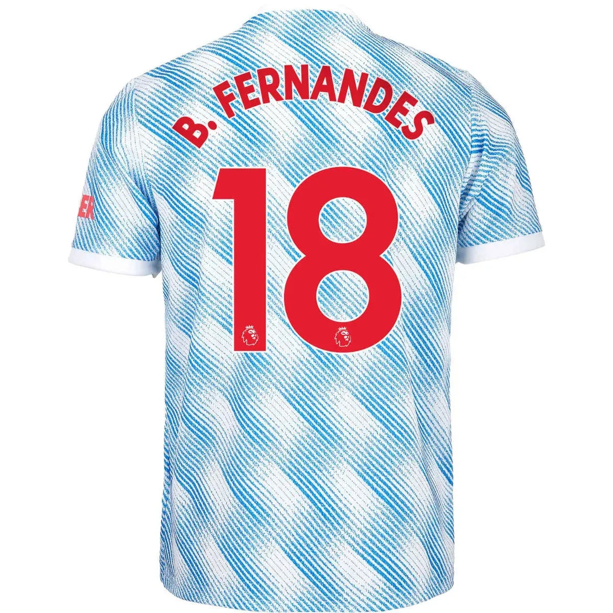 Adidas 2021-22 Manchester United Away Jersey - White-Royal