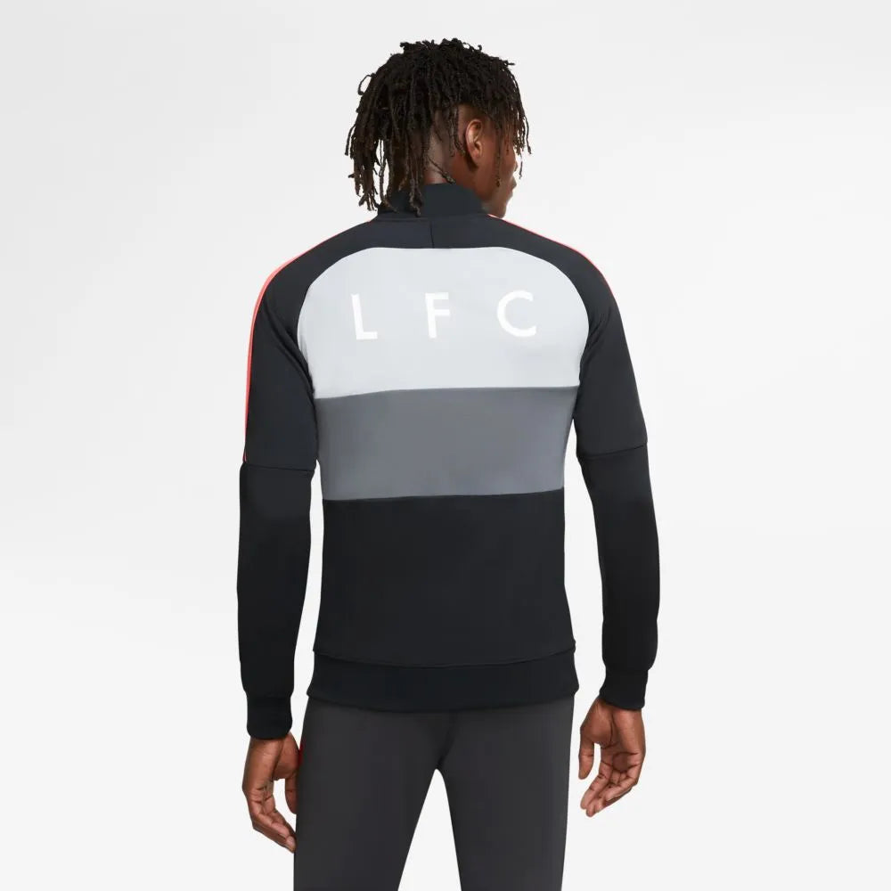 Nike 2020-21 Liverpool Anthem Track Jacket - Black-Grey