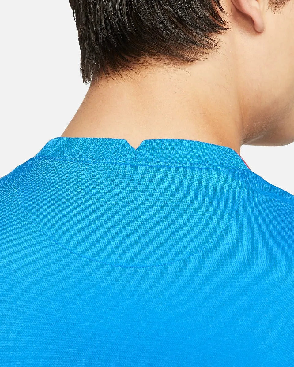 Nike 2021-22 Atletico Madrid Third Jersey - Blue (Detail 2)