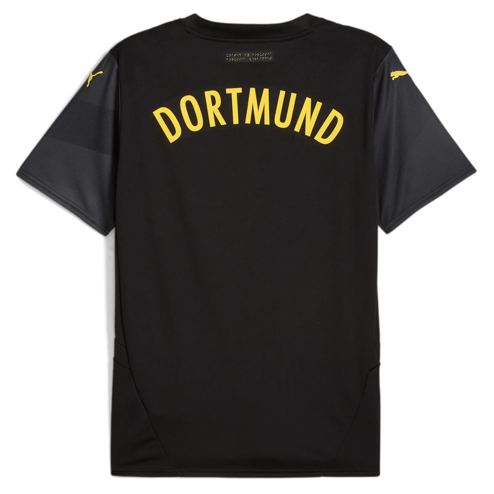 Puma 2024-25 Borussia Dortmund Men's Stadium Away Jersey (Back)