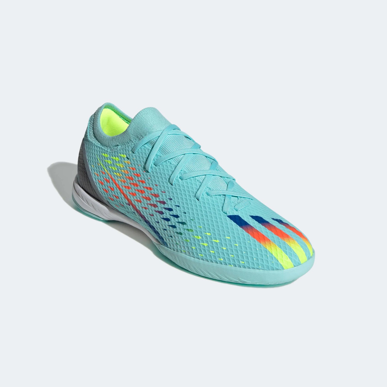 adidas X Speedportal.3 Indoor - Aqua-Blue (Diagonal - Front)