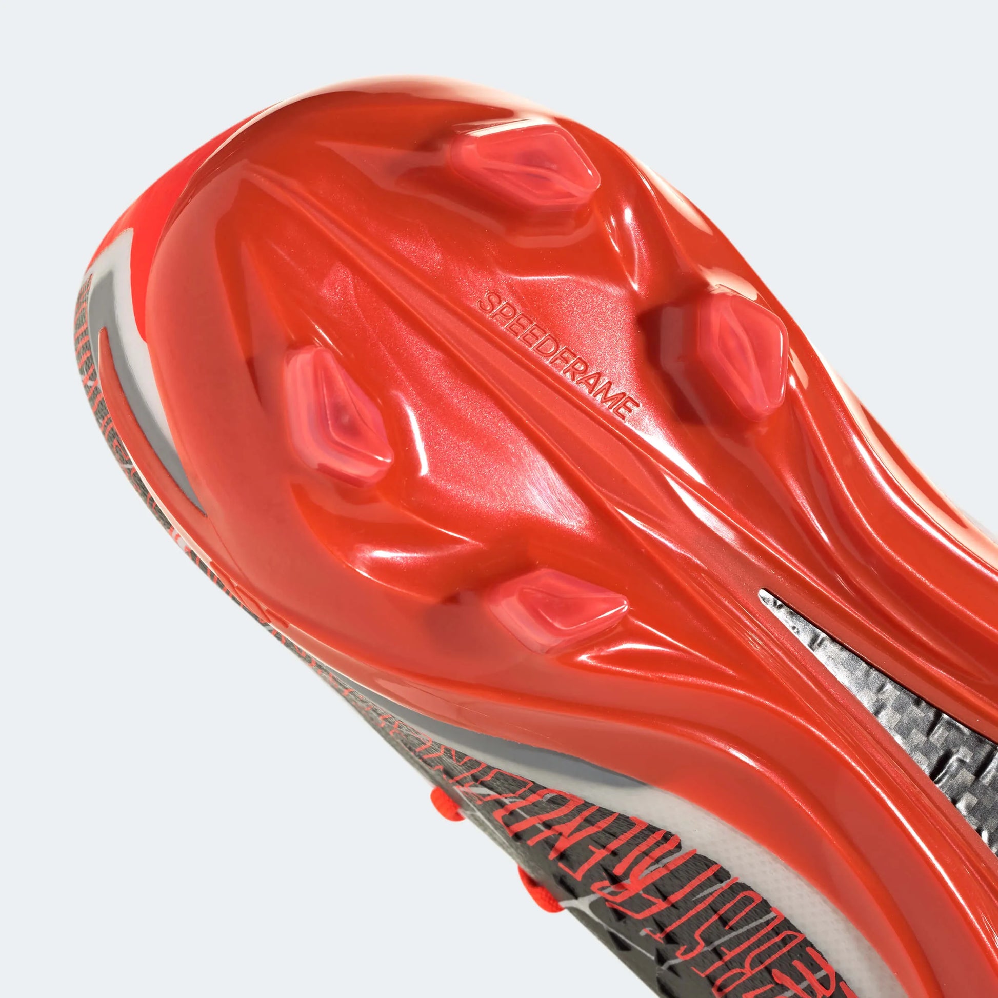adidas X Speedportal Messi.1 FG - Black-Solar Red (Detail 2)