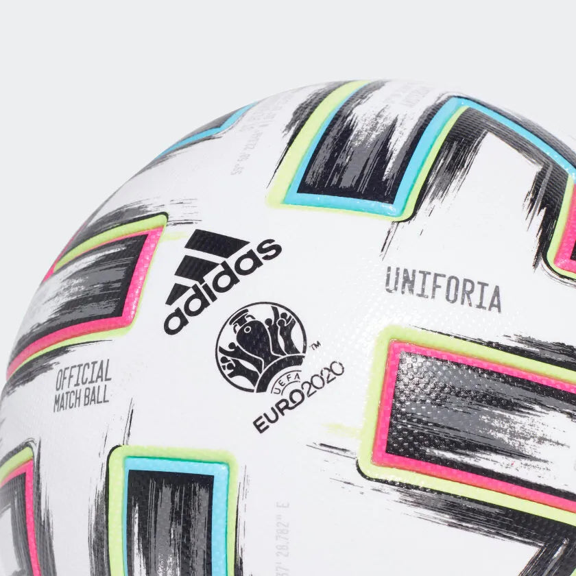 adidas Euro 2020 Uniforia Pro Football - White-Black