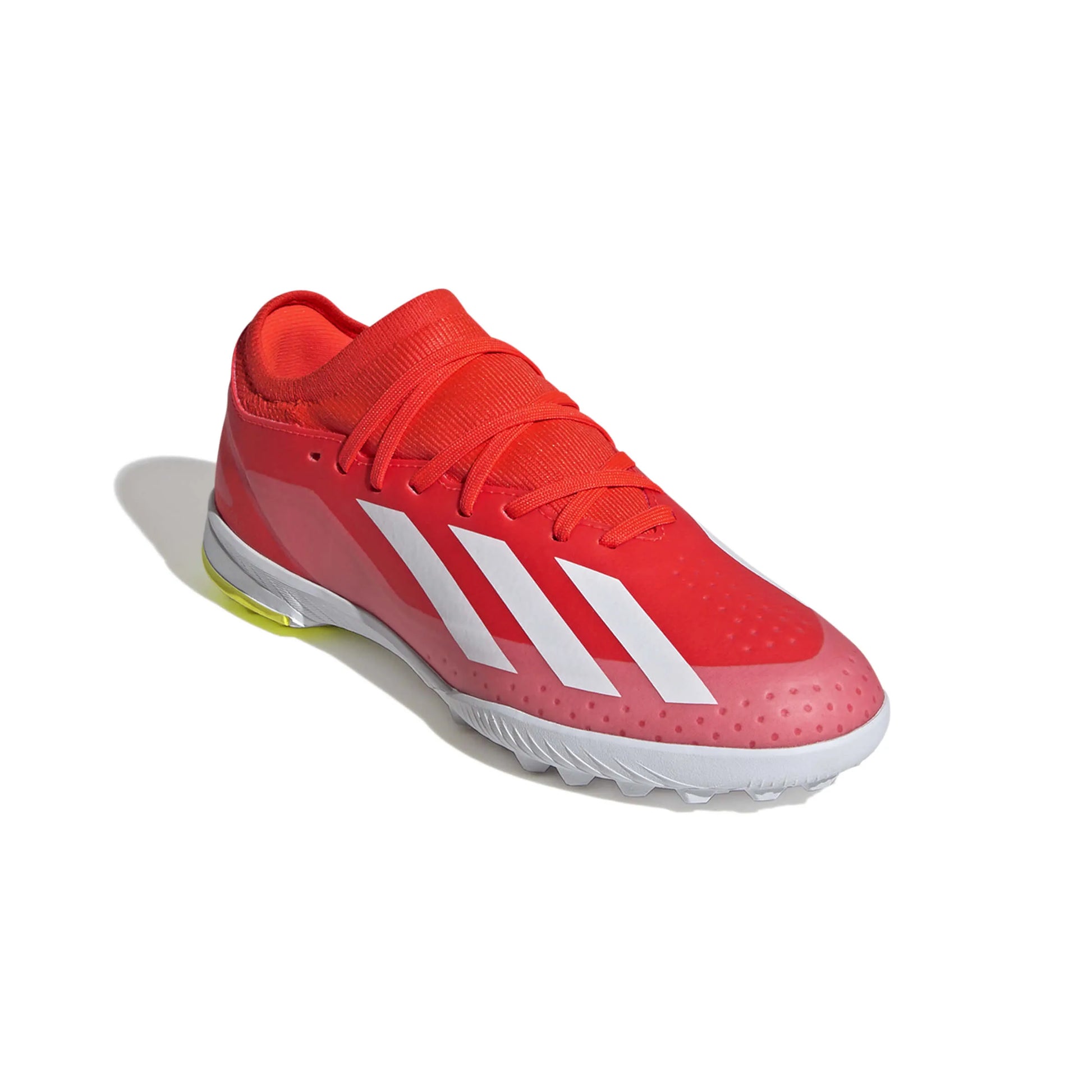 adidas JR X Crazyfast League Turf - Energy Citrus Pack (SP24) (Lateral - Front)