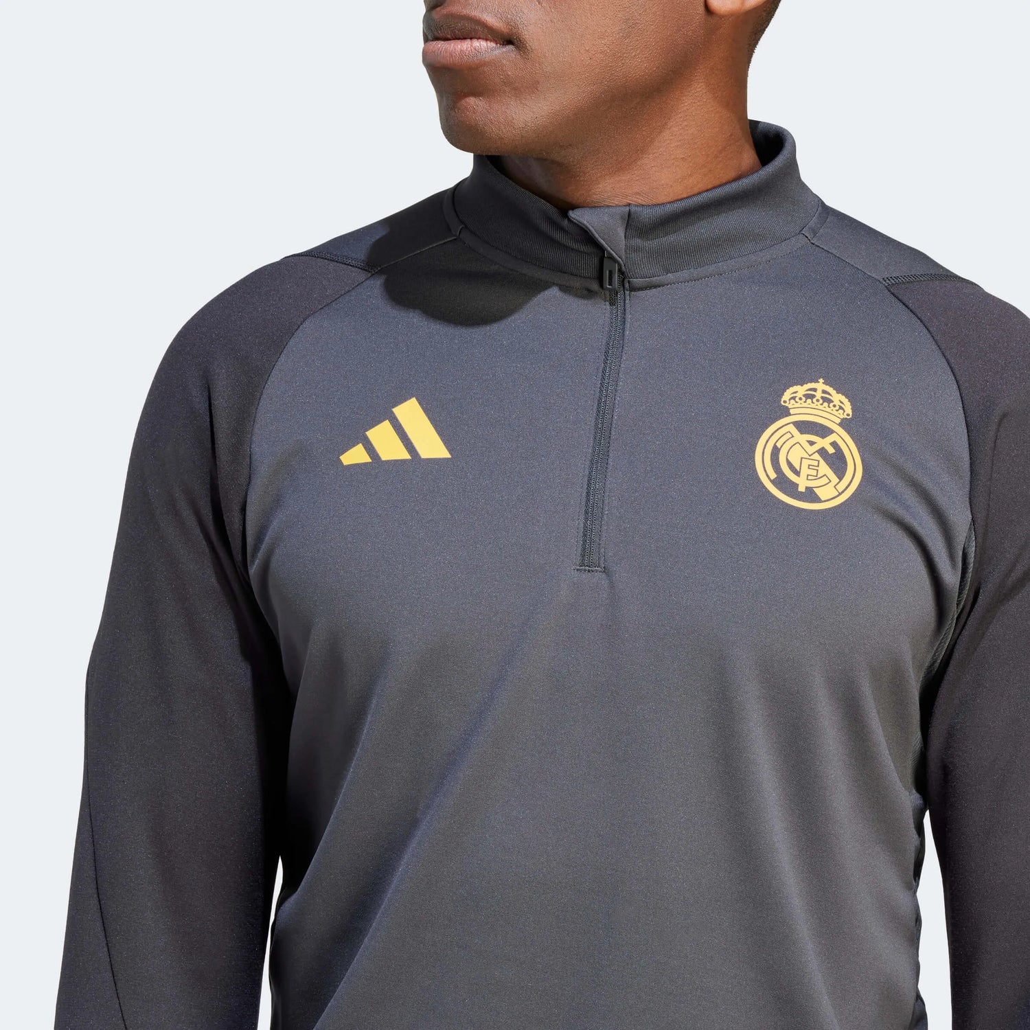 adidas 2023-24 Real Madrid Men's Tiro 23 Training Top (Detail 1)