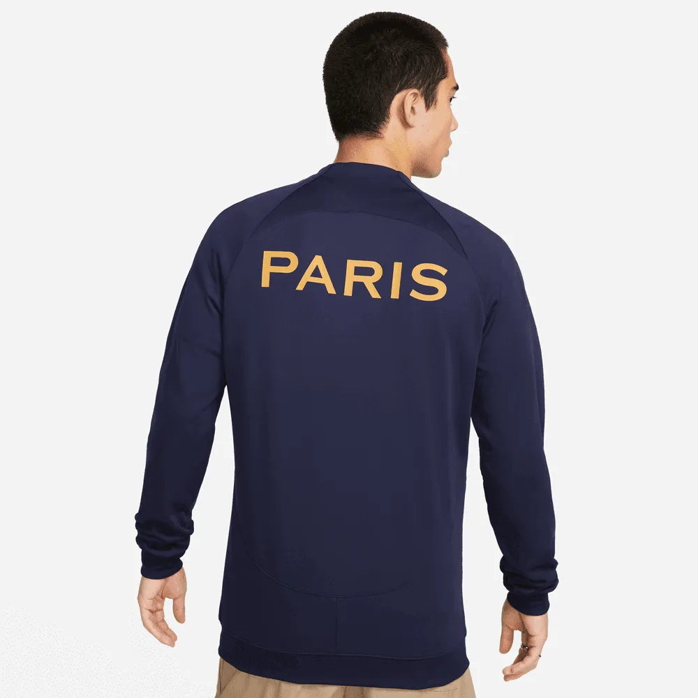 Nike 2023-24 PSG Academy Pro Home Graphic Jacket (Model - Back)