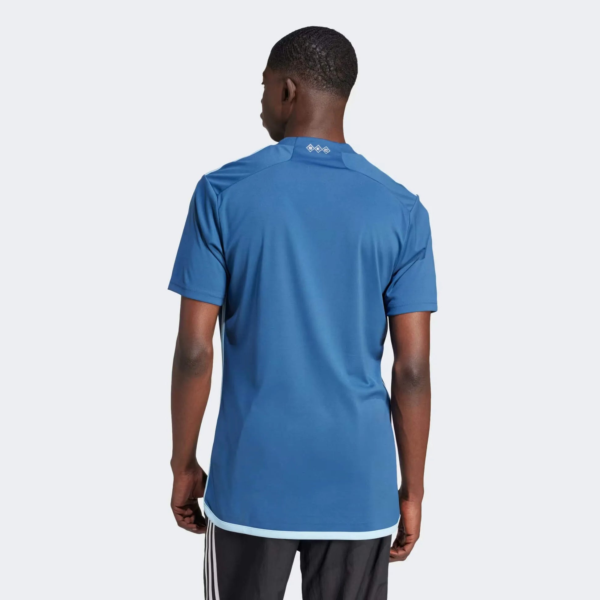 adidas 2024-25 Sporting KC Men's Stadium Away Jersey (Model - Back)