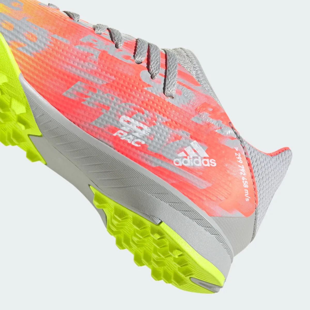 Adidas JR X Speedflow .3 TF - Clear Onix-White-Solar Yellow (Detail 2)