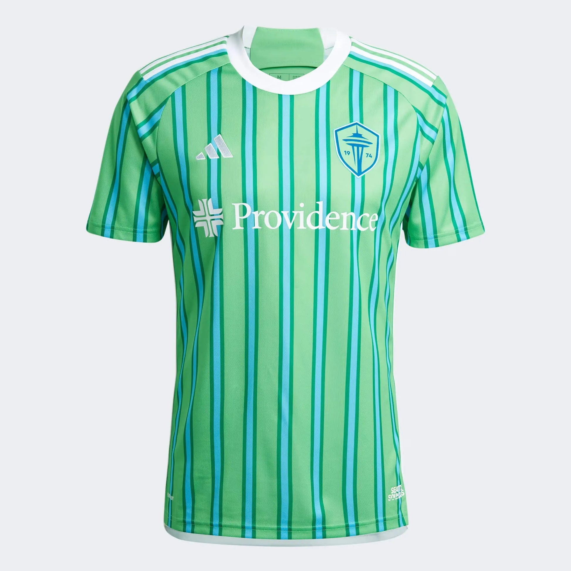 adidas 2024-25 Seattle Sounders Men's Stadium Home Jersey (Front)