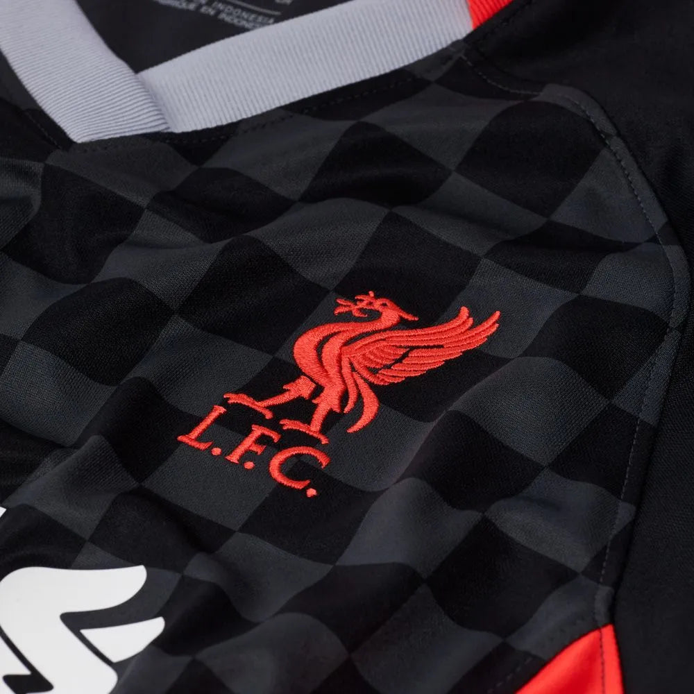 Nike 2020-21 Liverpool Women Third Jersey - Anthracite-Crimson