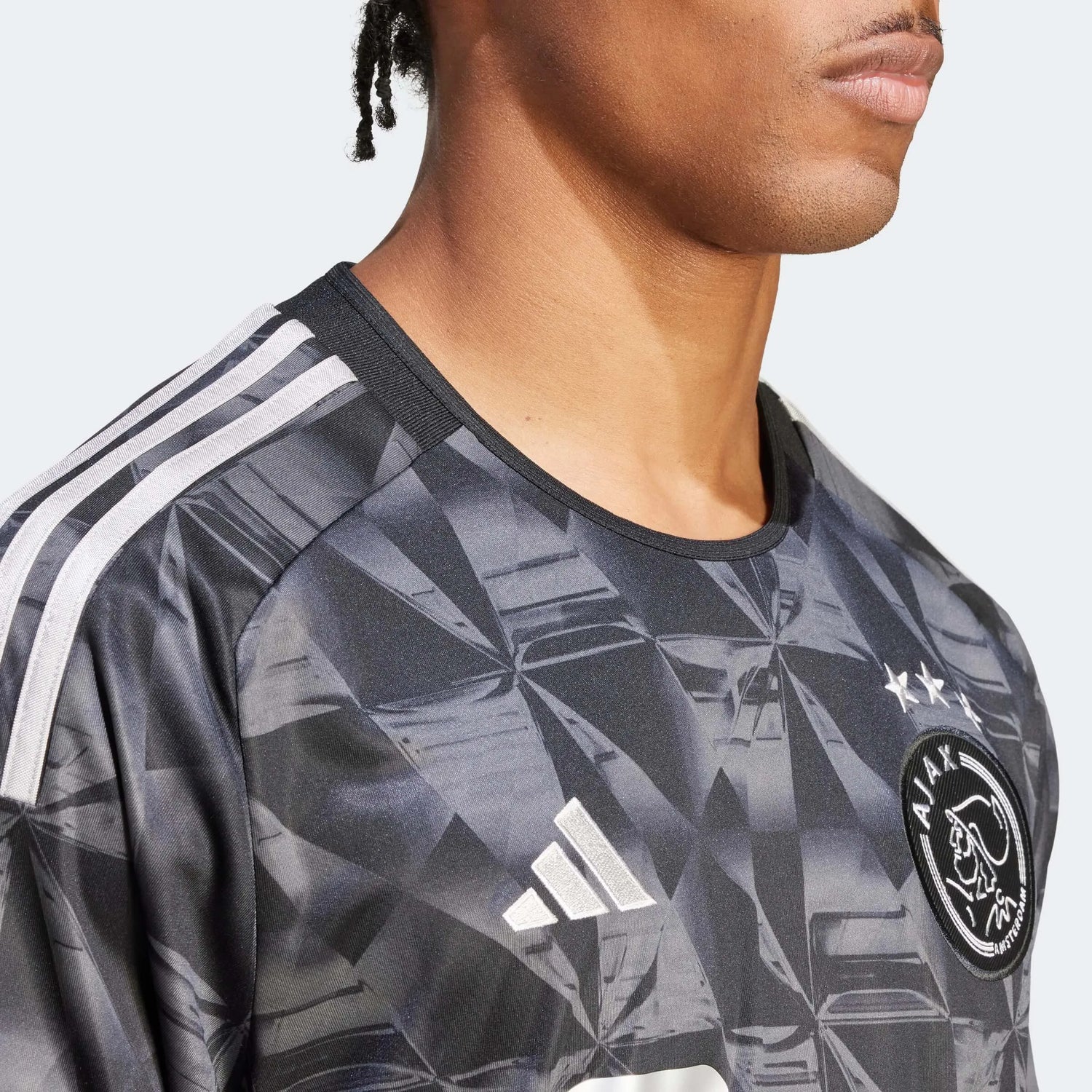 Adidas 2023-24 Ajax Men's Stadium 3rd Jersey (Detail 1)