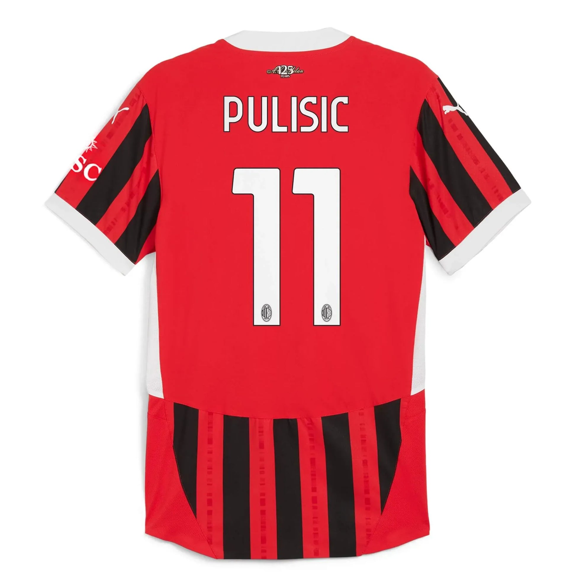 Puma 2024-25 AC Milian Men's Authentic Home Jersey (Pulisic)