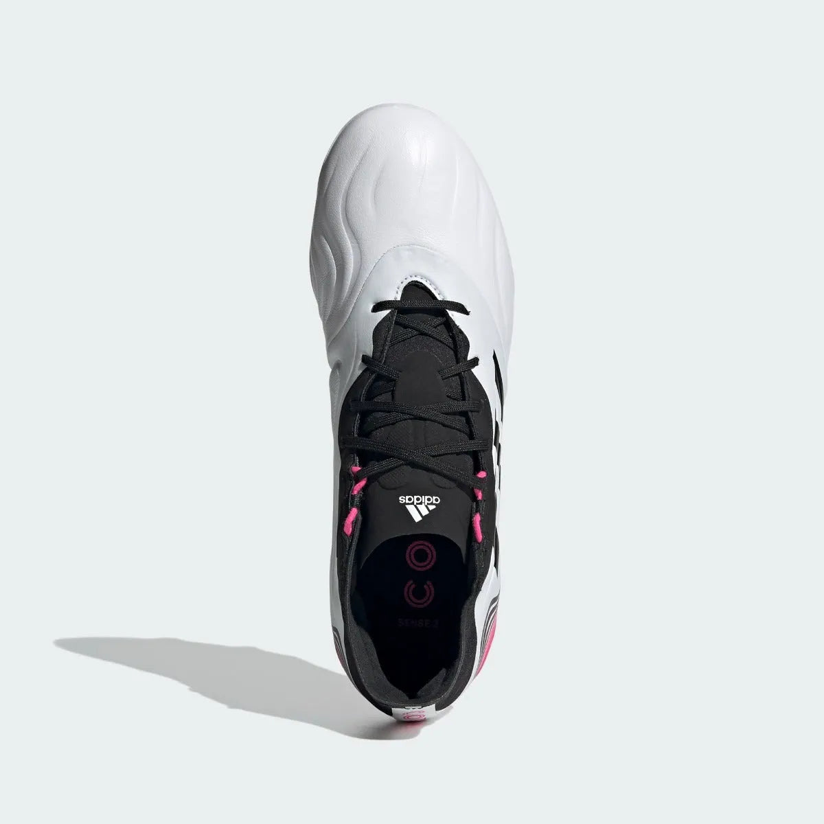Adidas Copa Sense .2 FG - White-Black-Pink (Top)