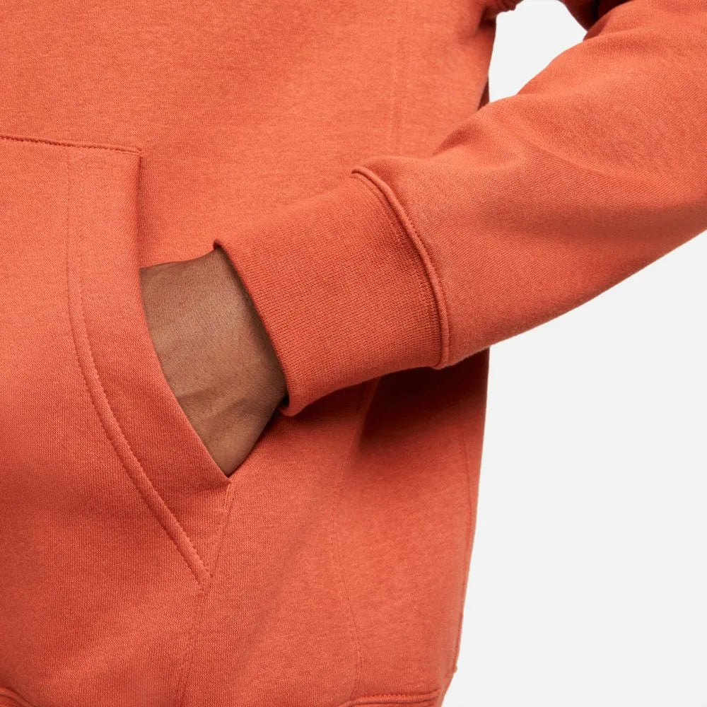Nike 2021-22 Pumas NSW Pullover Club Hoodie - Firewood Orange (Detail 3)