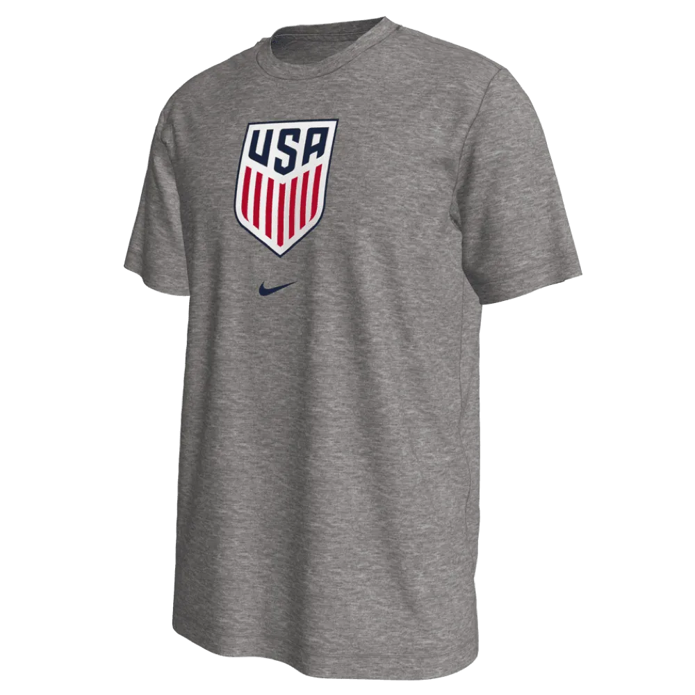 Nike 2022-23 USA Crest WC22 Tee - Grey (Front)