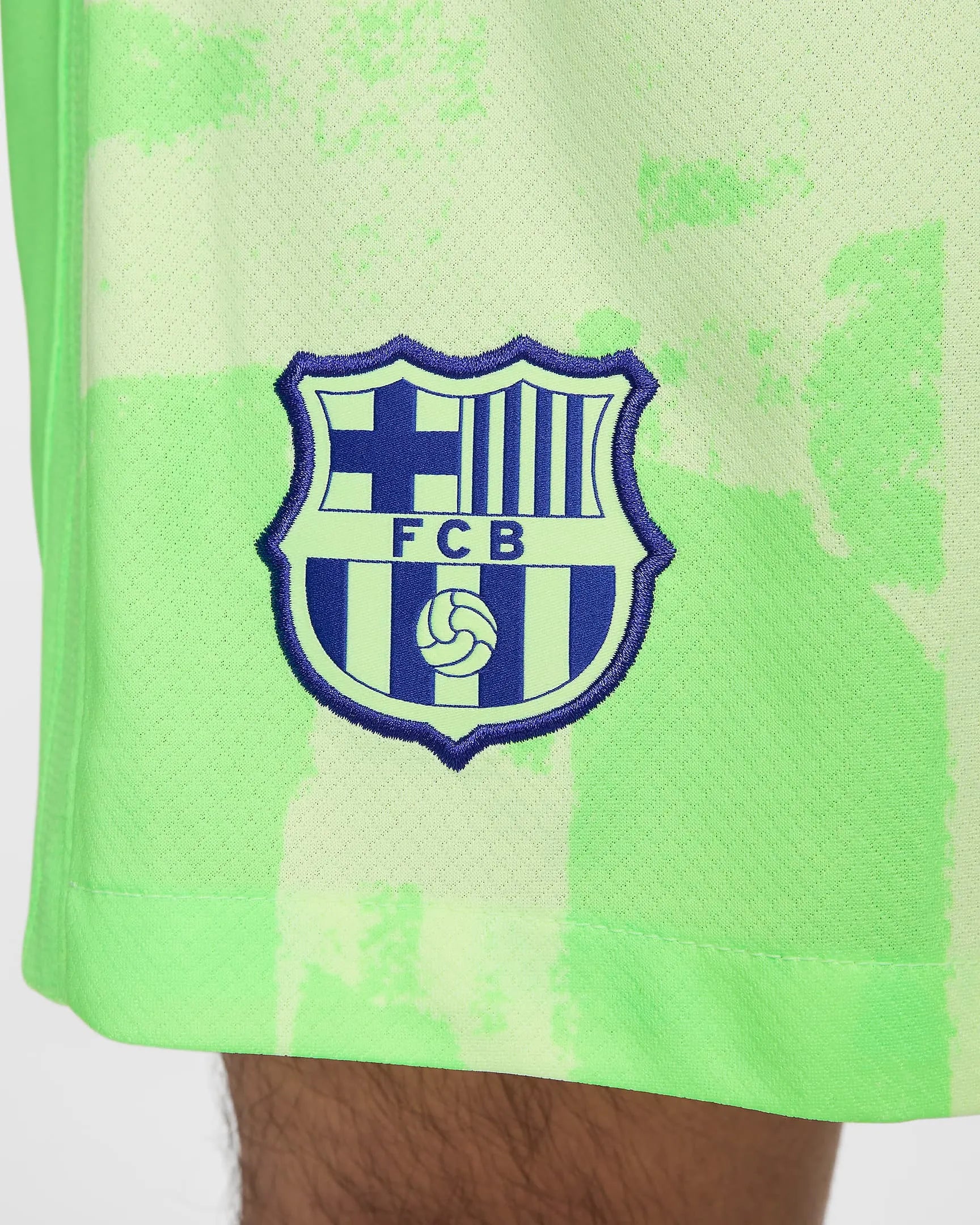 Nike 2024-25 Barcelona Men's Stadium Third Shorts (Detail 3)