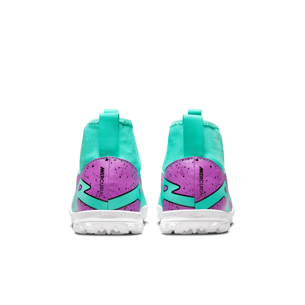Nike Jr Zoom Superfly 9 Academy Turf - Peak Ready Pack (HO23) (Pair - Back)