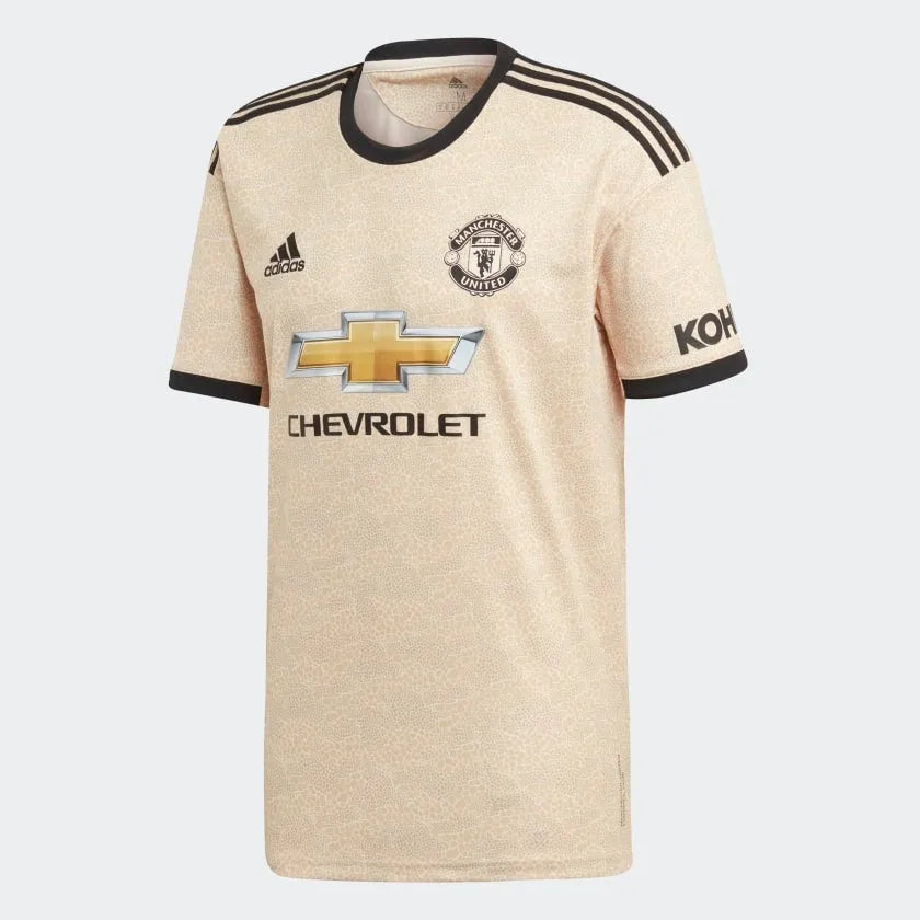 adidas 2019-20 Manchester United Away Jersey - Gold