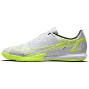 Nike Vapor 14 Academy IC - White-Grey-Volt  (Side 1)