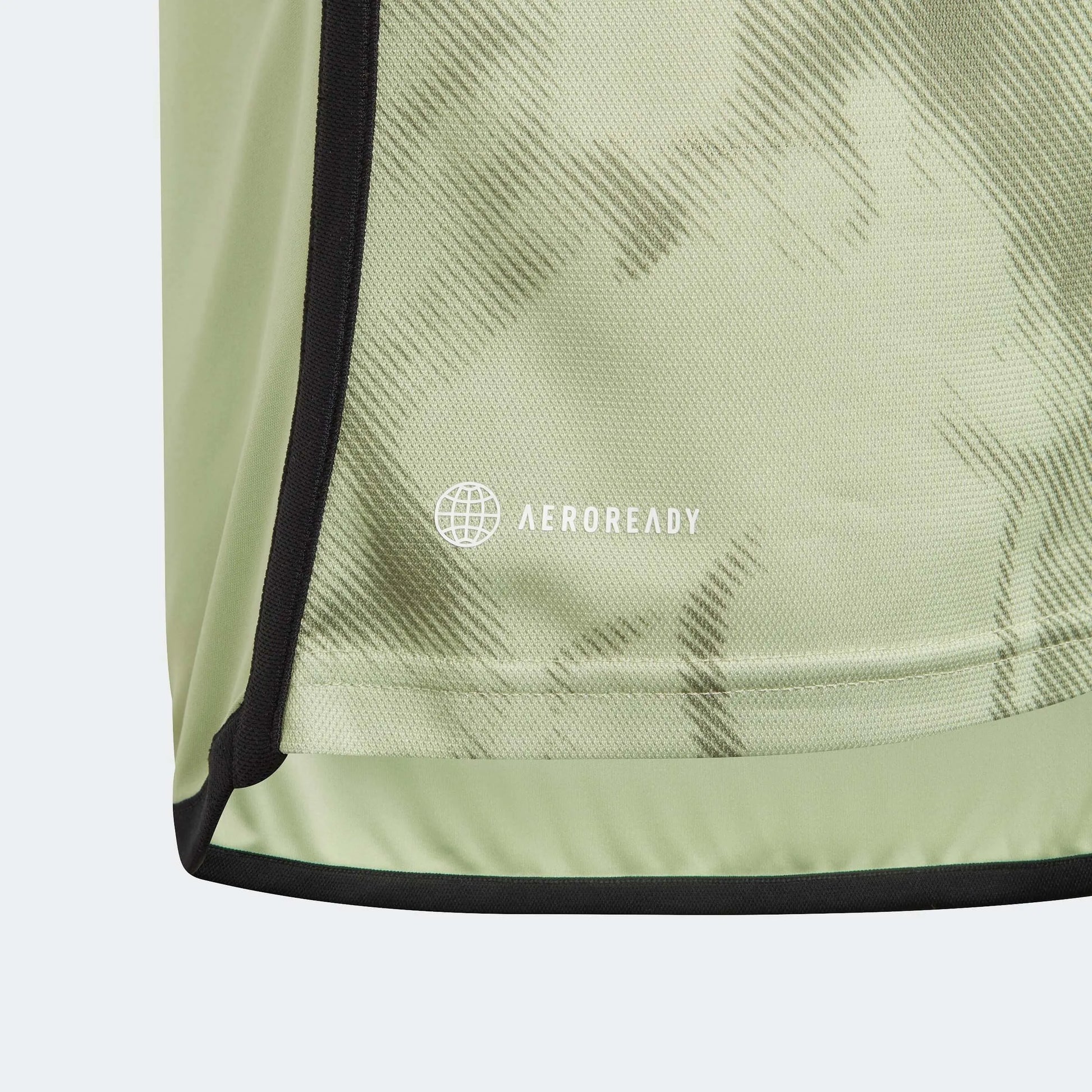 adidas 2023-24 LAFC Youth Away Jersey - Magic Lime-Tent Green (Detail 2)