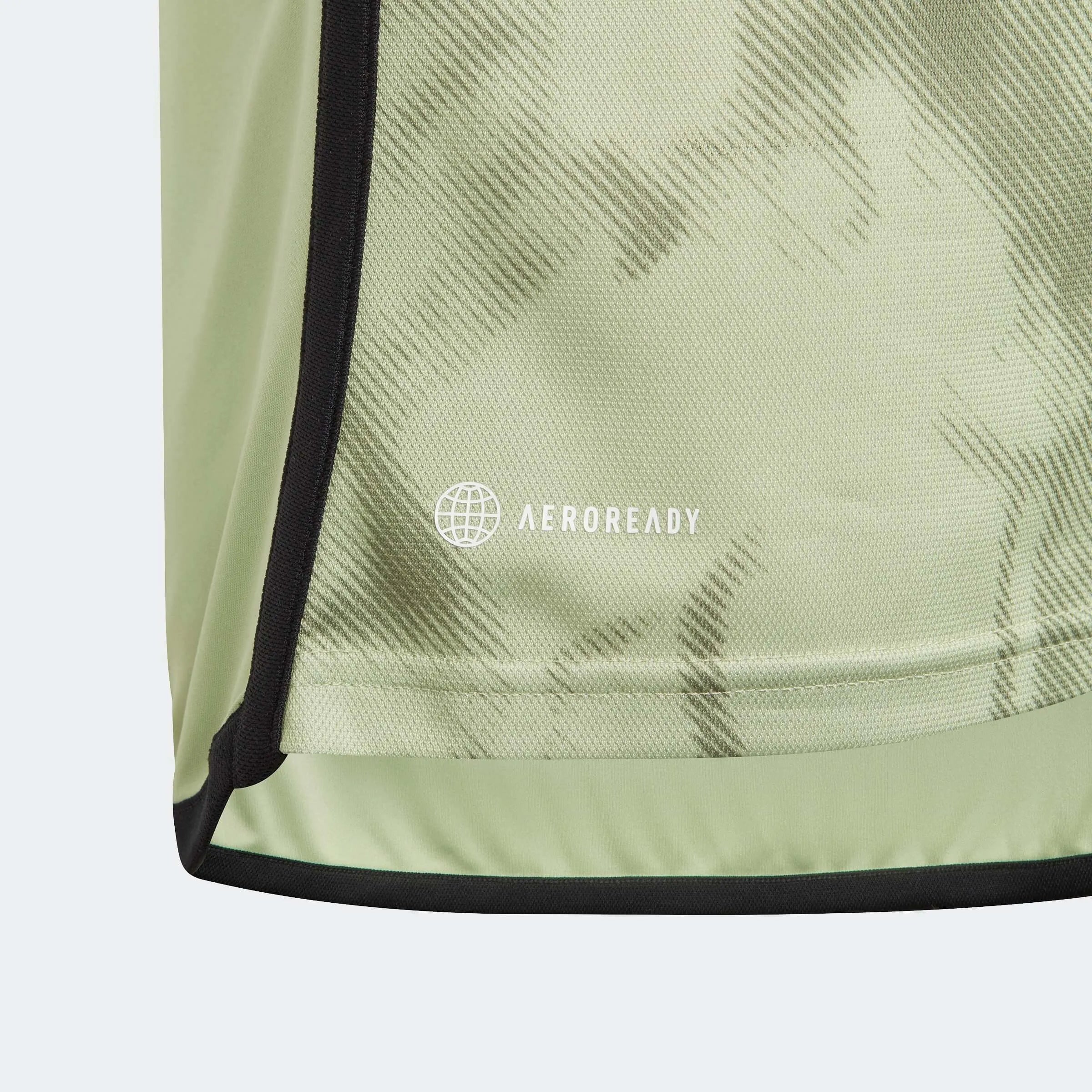 adidas 2023-24 LAFC Youth Away Jersey - Magic Lime-Tent Green (Detail 2)