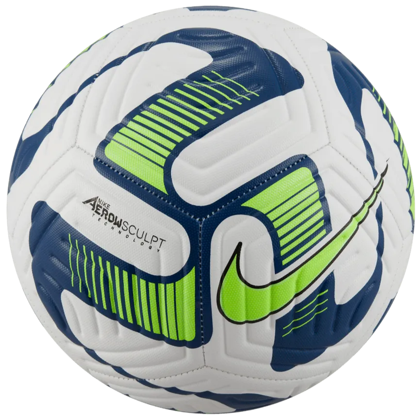 Nike 2023 Academy CBF Training Ball - White-Navy-Lime (Back)