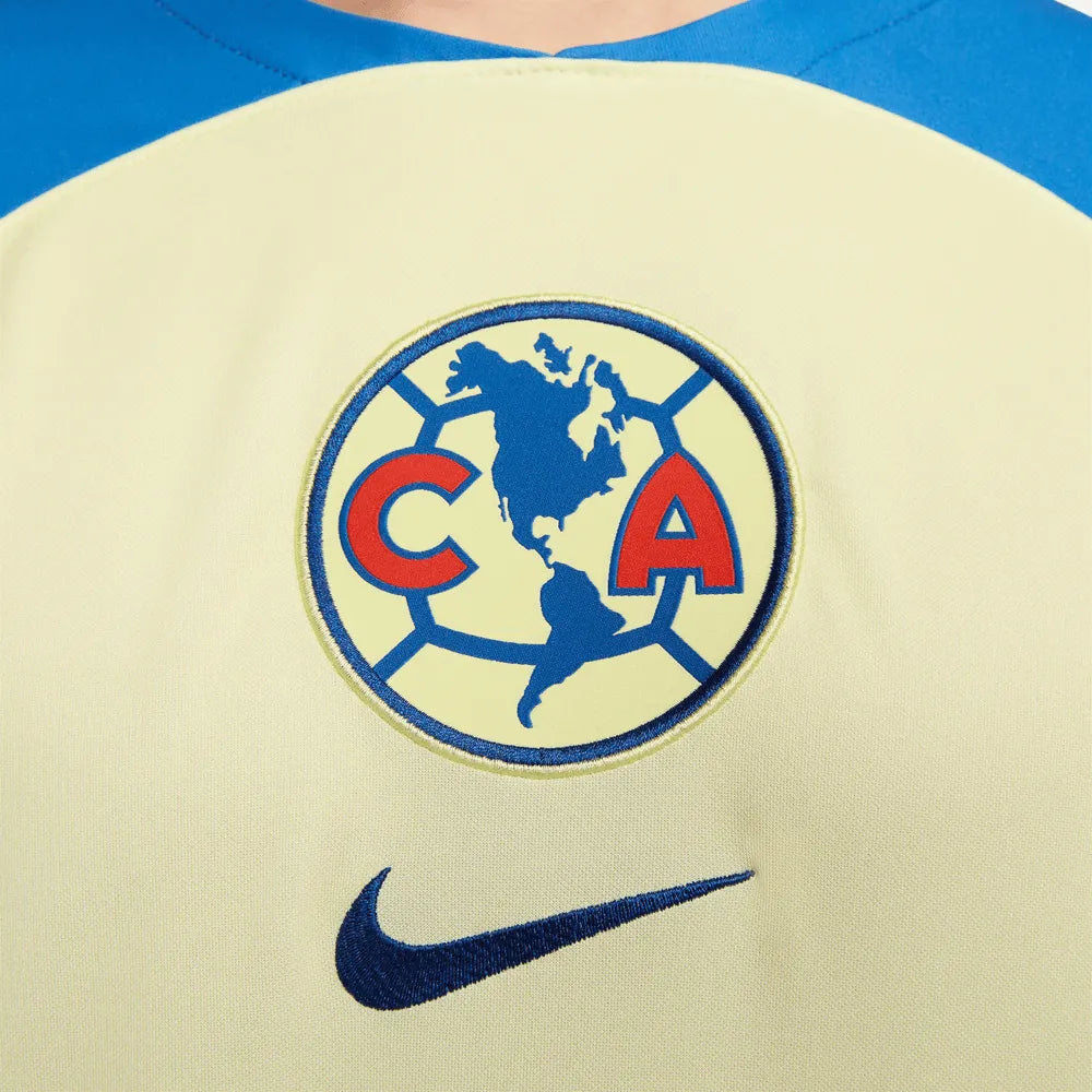 Nike 2023-24 Club America Men's Stadium Home Jersey (Detail 6)