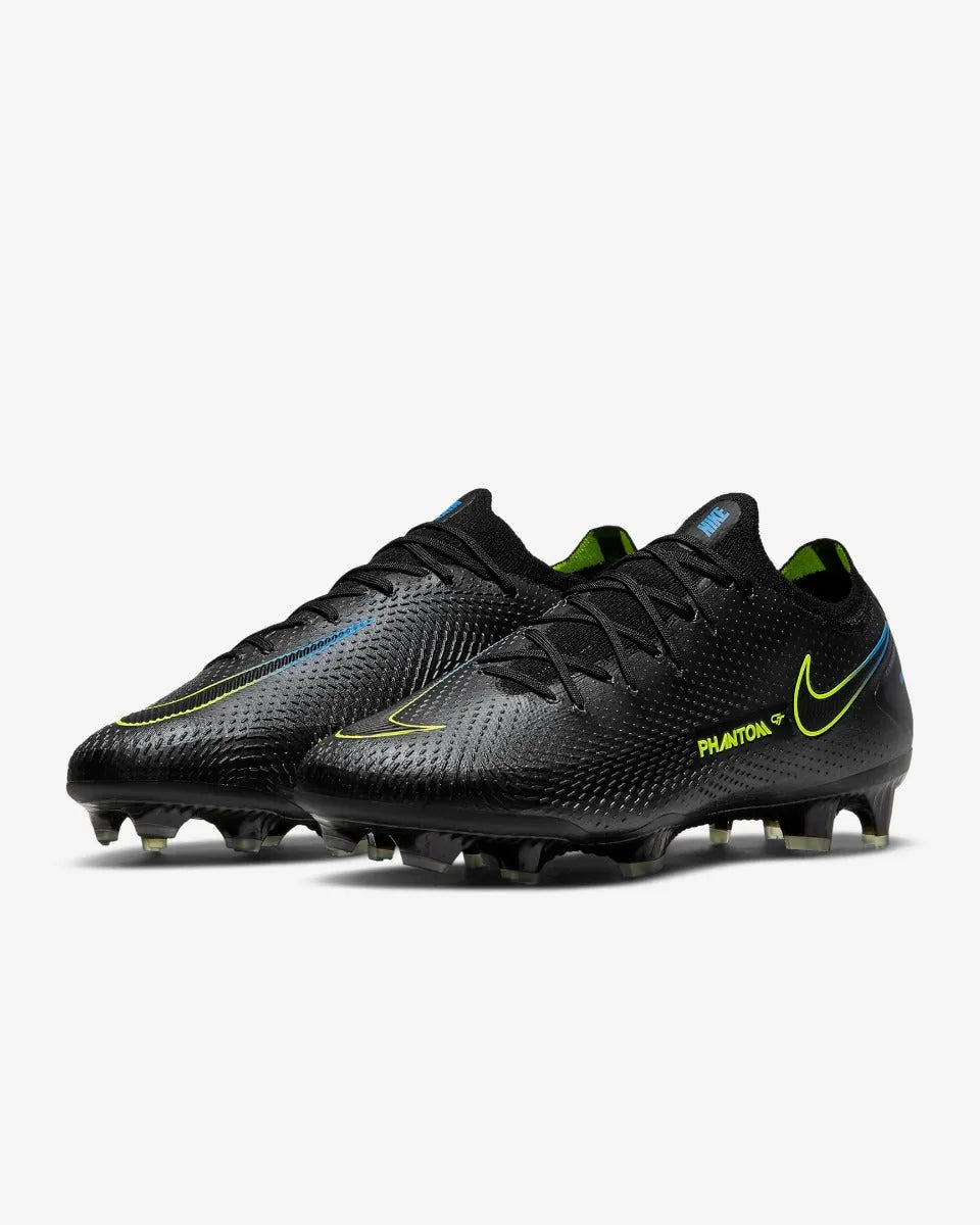 Nike Phantom GT Elite FG - Black-Blue-Yellow