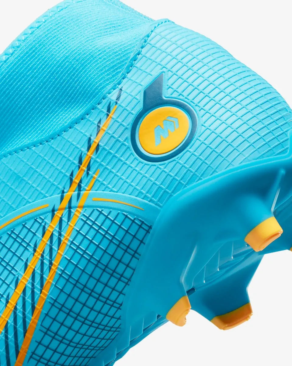 Nike Superfly 8 Academy FG-MG - Chlorine Blue-Laser Orange (Detail 3)
