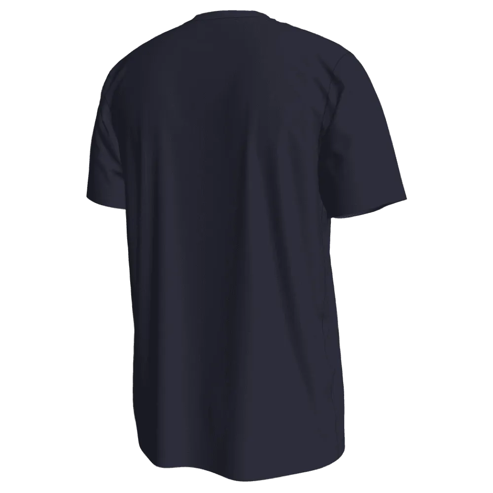 Nike 2022-23 Portugal WC Crest Tee - Navy Blue (Back)