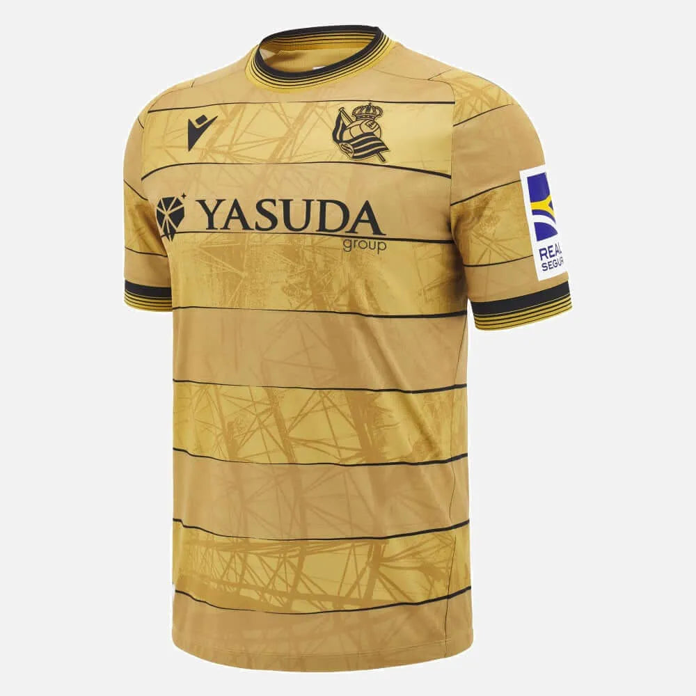 Macron 2024-25 Real Sociedad Authentic Away Jersey (Front)