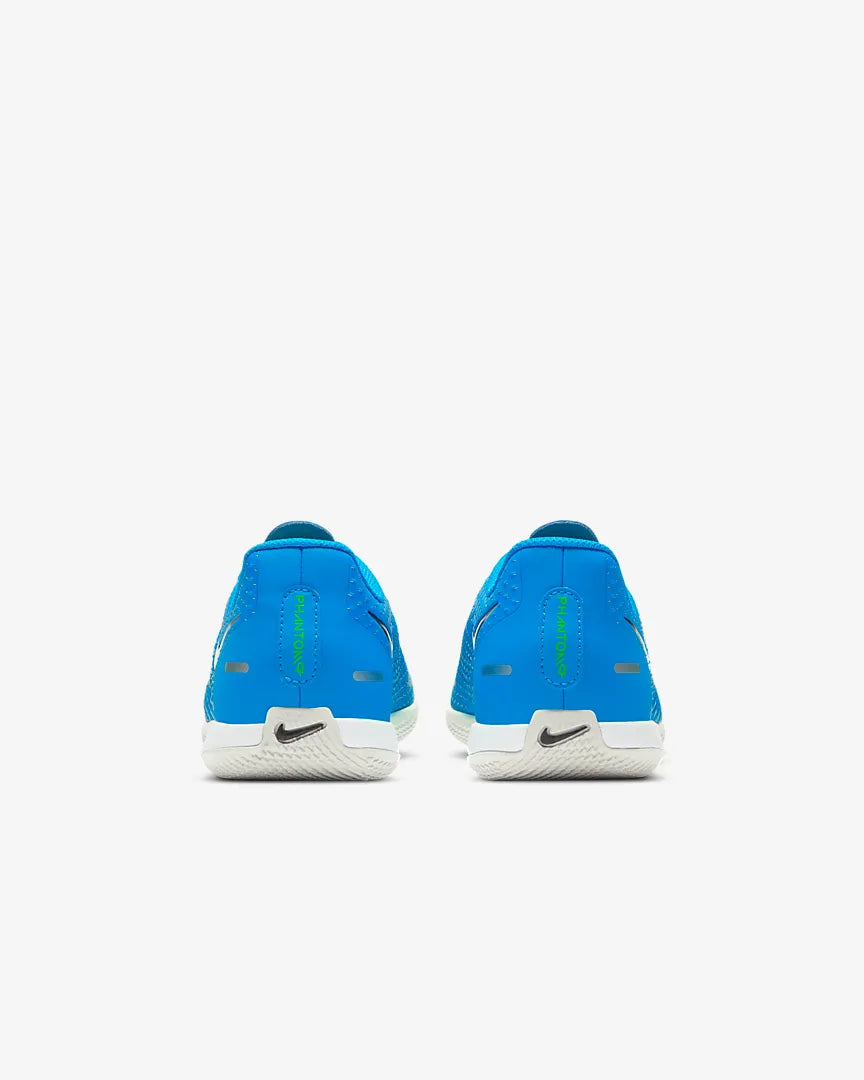 Nike JR Phantom GT Academy IC - Blue-Silver (Pair - Back)