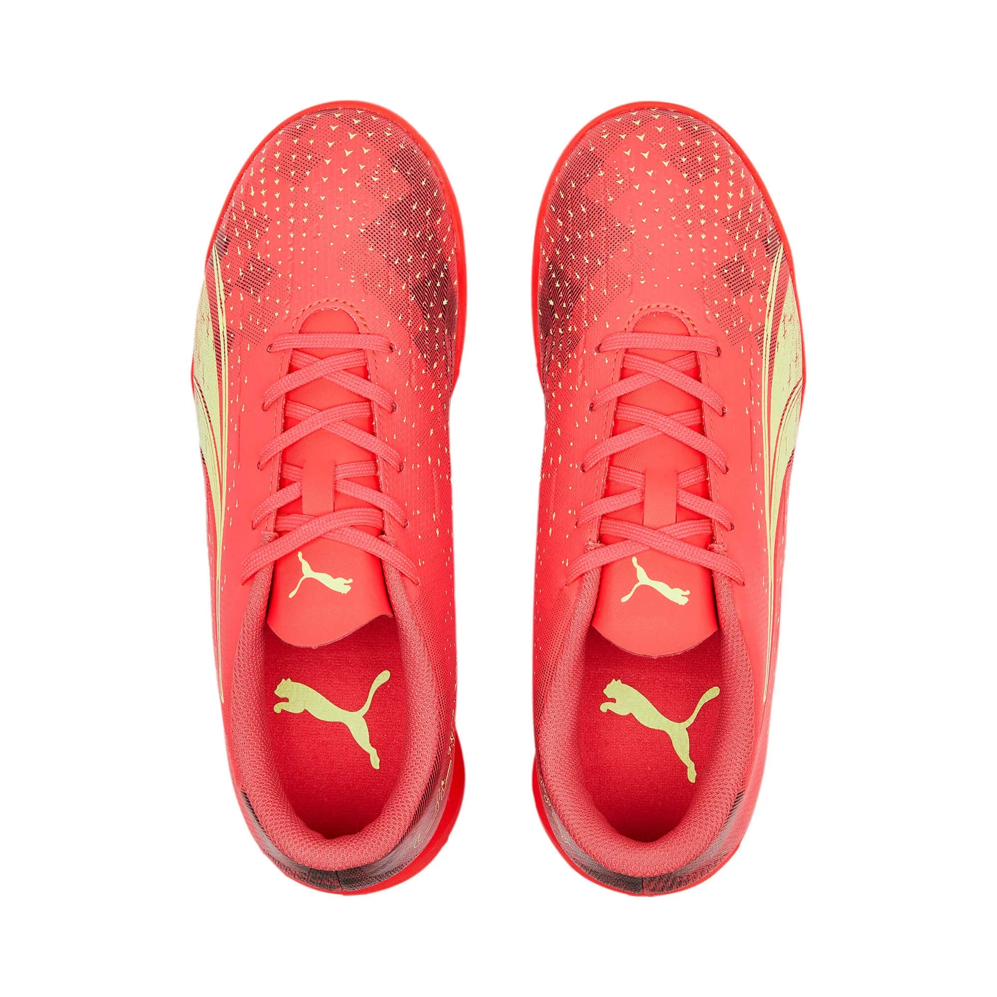 Puma Jr Ultra Play Turf - Coral-Fizzy Light (Pair - Top)