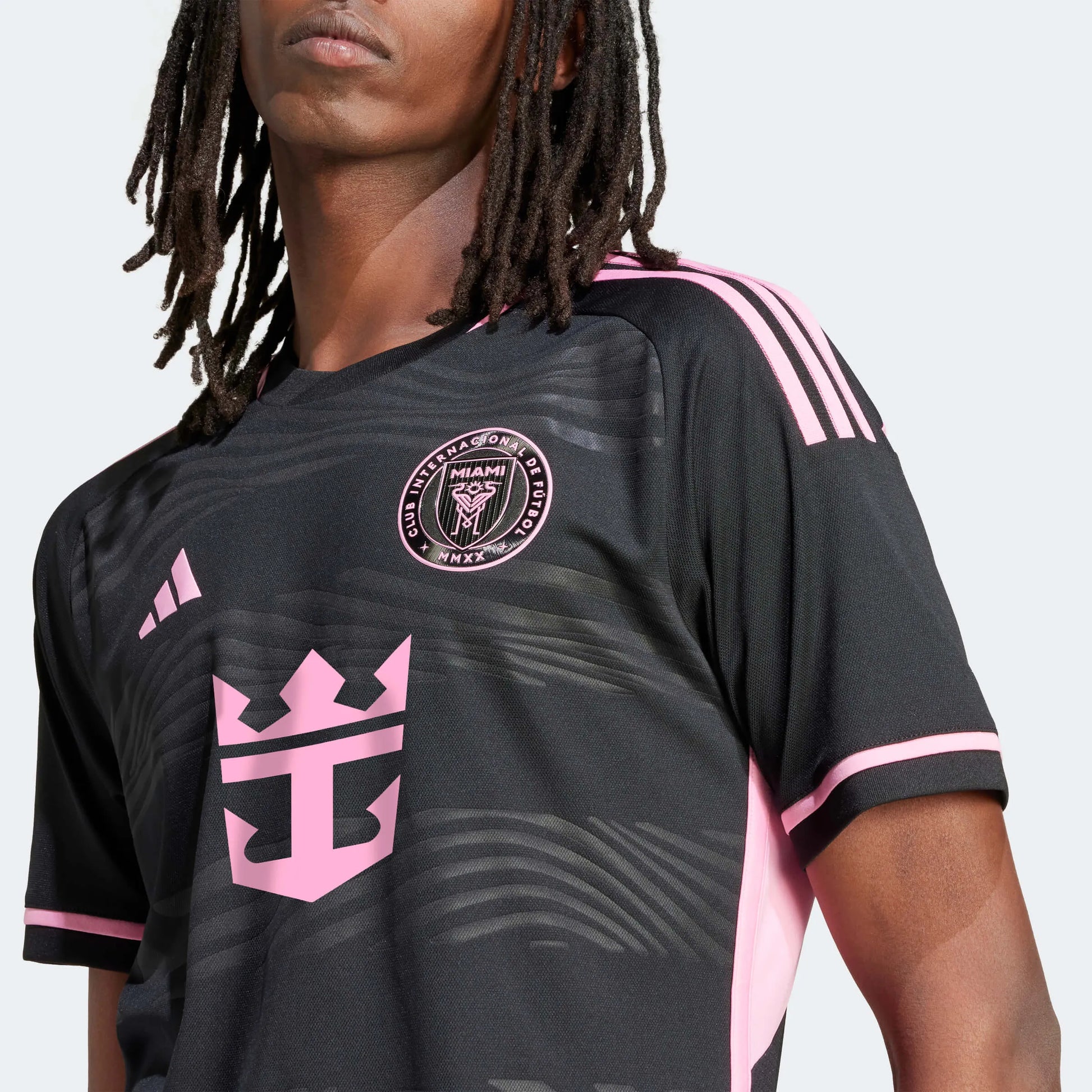 adidas 2024-25 Inter Miami Men's Authentic Away Jersey (Detail 1)