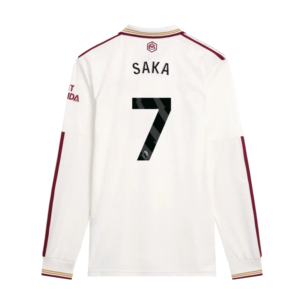 adidas 2025-26 Arsenal Men's Stadium Third Long-Sleeve Soccer Jersey (Saka)