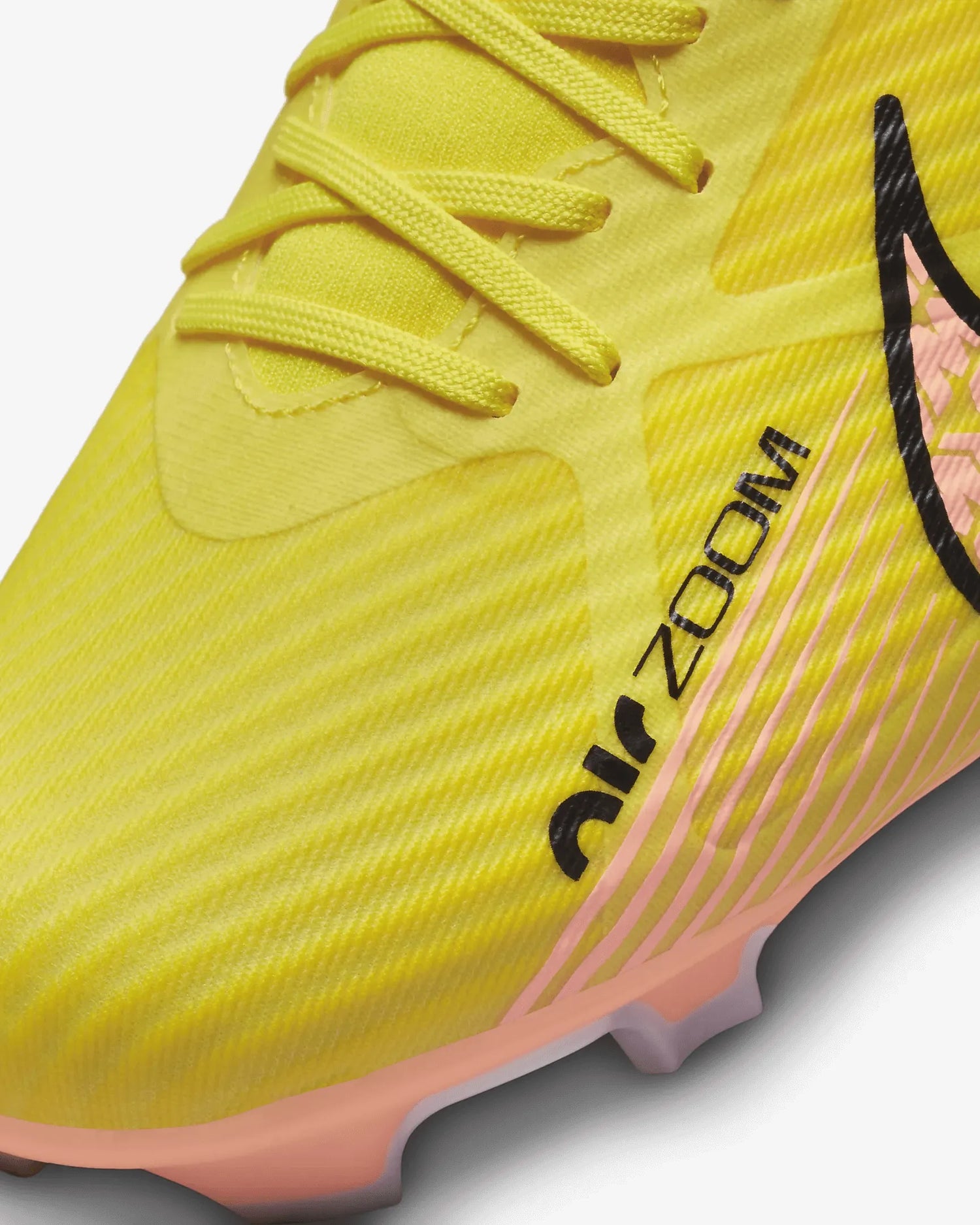 Nike Zoom Superfly 9 Academy FG-MG - Yellow Strike-Sunset Glow (Detail 2)