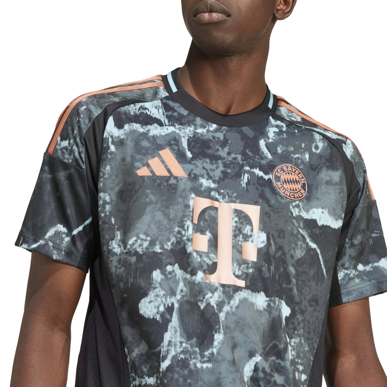 adidas 2024-25 Bayern Munich Men's Stadium Away Jersey (Detail 1)