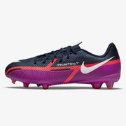Nike JR Phantom GT2 Academy FG-MG - Navy-Purple-Crimson (Side 1)