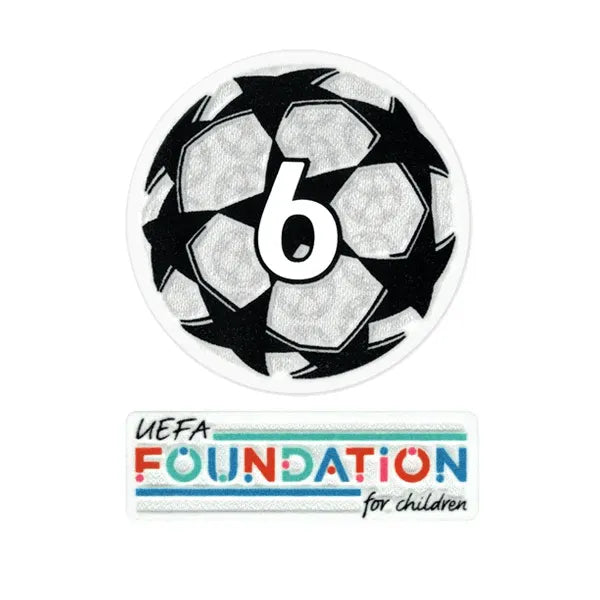 UEFA 21/22 Liverpool/Bayern Munich Champion League YOUTH Patch Set (Foundation Patch Included)