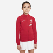 Nike 22-23 Liverpool Youth ACDPR Anthem Jacket - Red-White (Model - Front)