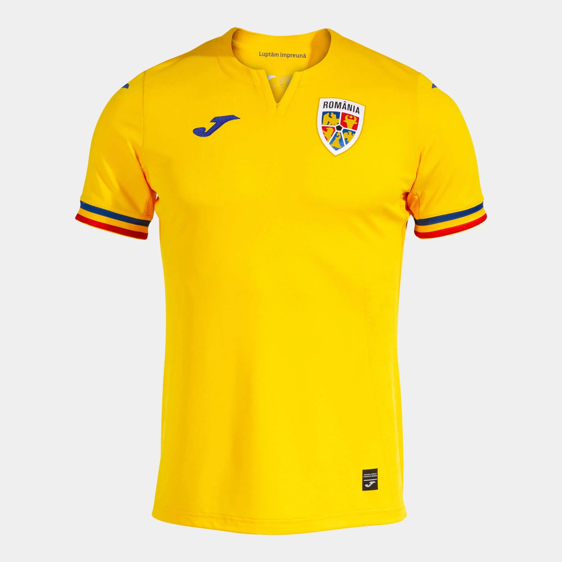 Joma 2023-24 Romania Men's Stadium Home Jersey (Front)